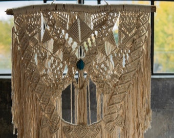 Large macrame wall hanging