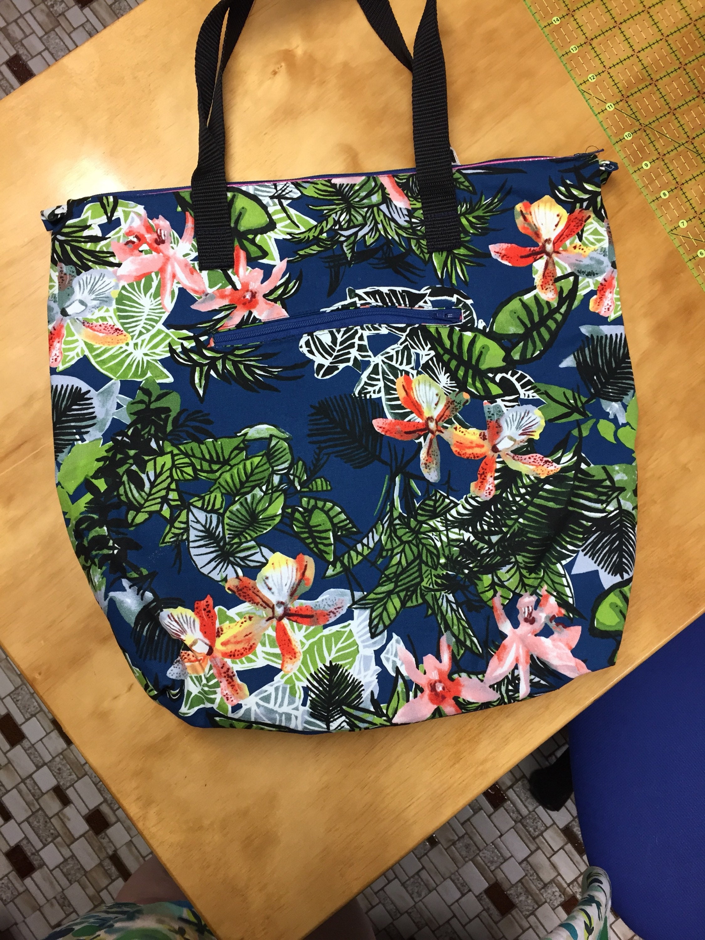 Zip Top Tote Bag Etsy Australia