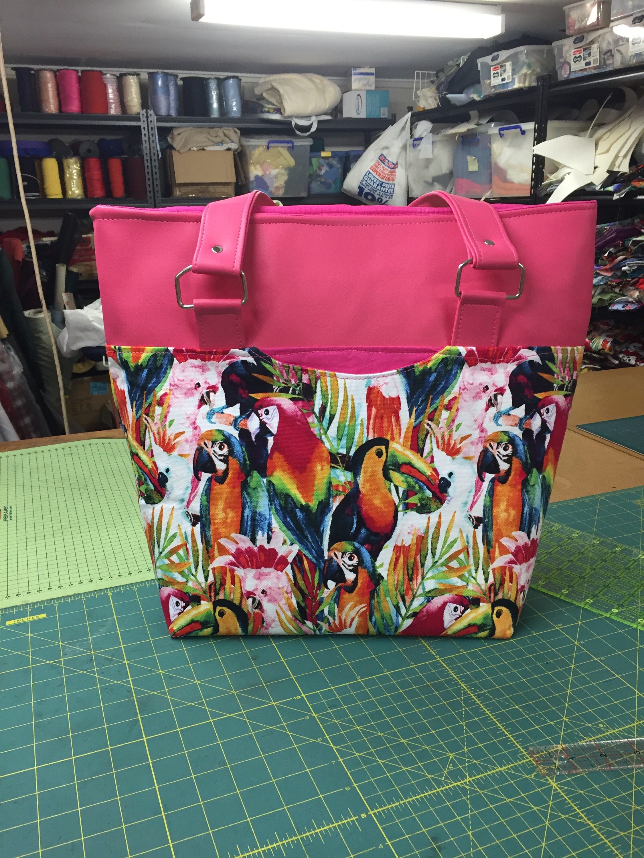 Classic Market Tote Pattern by Andrie Design Patterns Etsy Australia