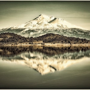 Mystical Mount Shasta - Fine-art giclée print (#4972)