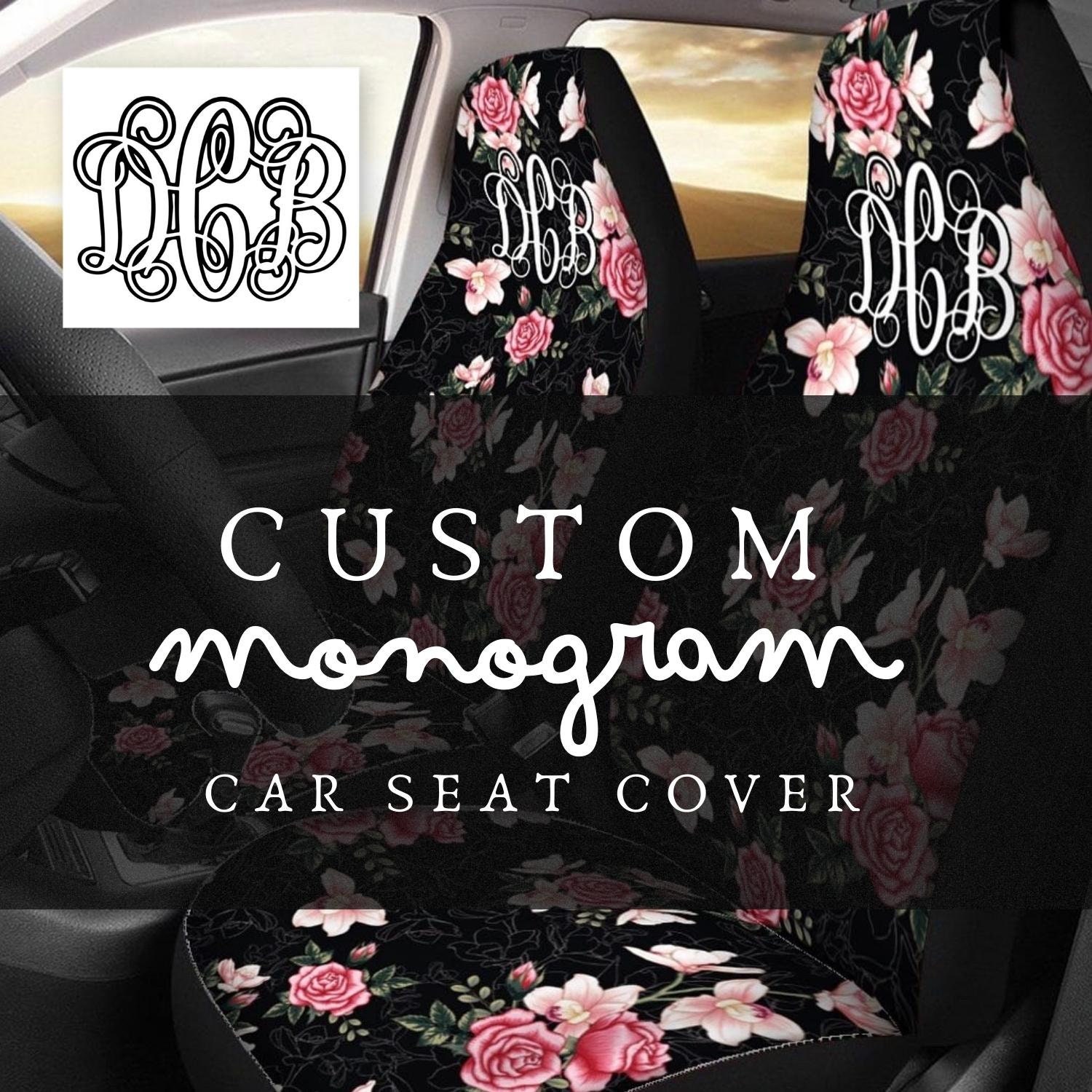 Monogram car seat clearance covers