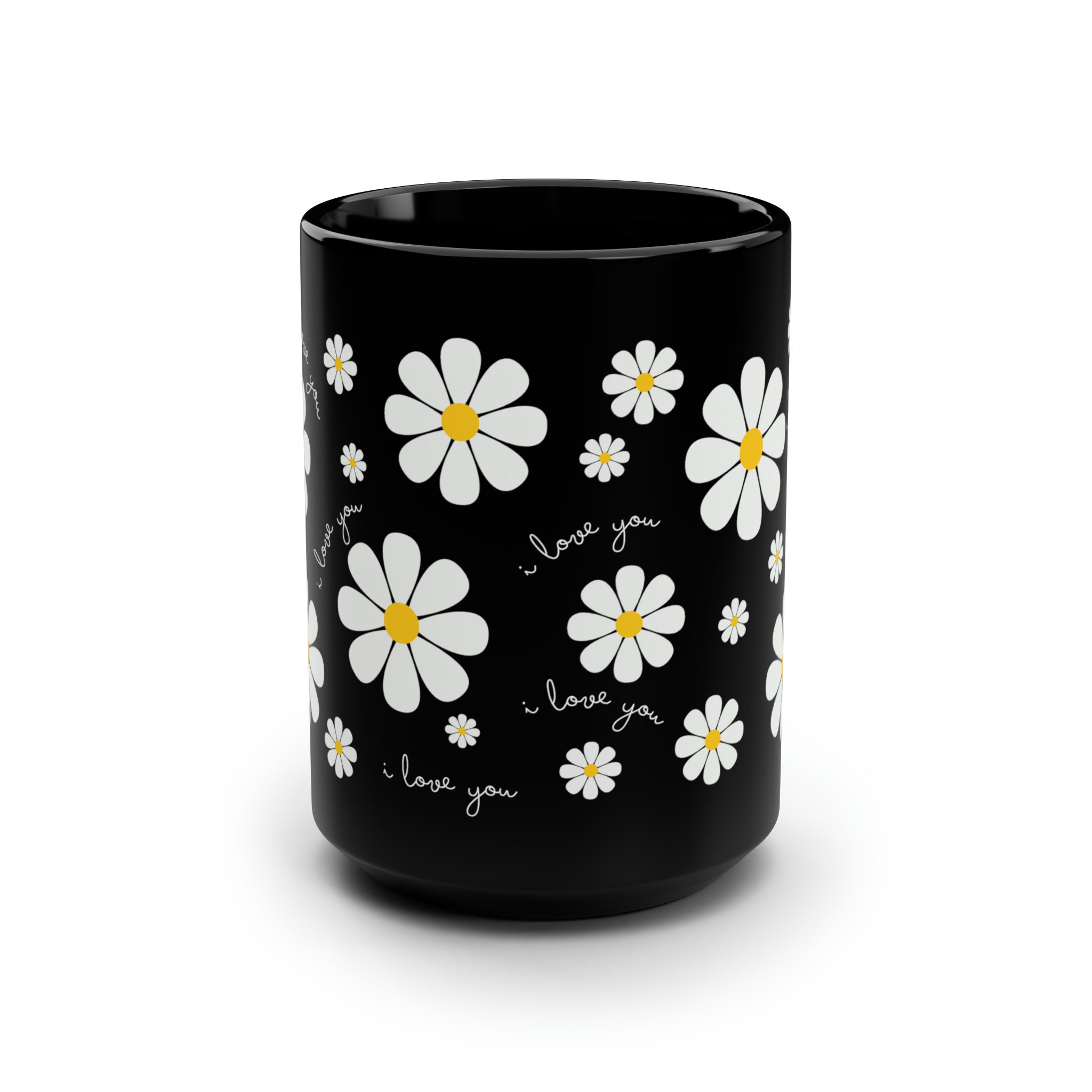  GSPY Daisy Cups, 2 Pack Cute Cups, Glass Coffee Cups with Lids  and Straws, 16oz Drinking Glasses, Aesthetic Coffee Cup, Flower Mug Glass  Tumbler - Christmas Gifts, Daisy Gifts for Women