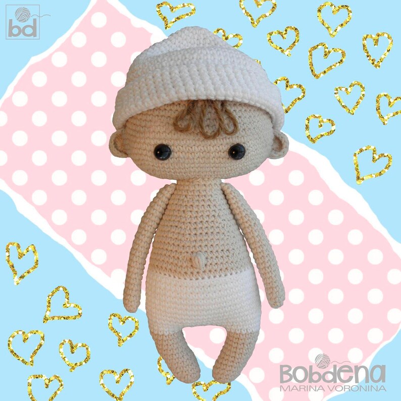 Crochet pattern amigurumi doll Baby John / crochet doll / Etsy