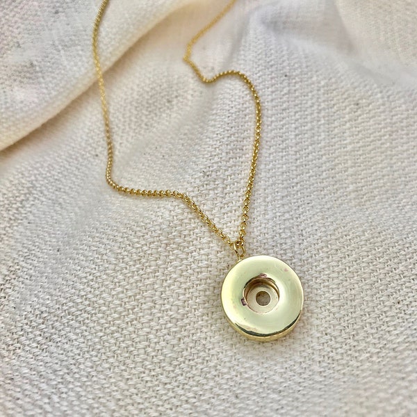 Bullet Casing Necklace, Gold Fair Trade Bullet Bomb Khmer Necklace, Cambodia Pendant Statement Necklace, Brass Bullet Necklace