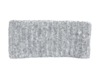 Gray Alpaca Headband Ear Warmer, Alpaca Wool Ear Muff, Winter Accessories, Fair Trade Knit Ear Warmers, Gray Ribbed Headbands