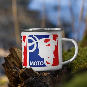Moto Small Camping Enamel Mug