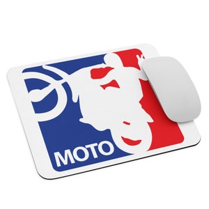 Moto Wheelies Mouse pad