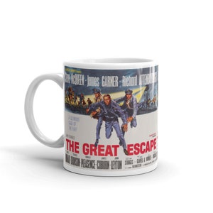 The Great Escape White glossy mug