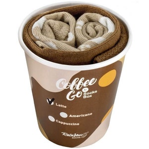 Latte Coffee Socks - Rainbow Socks®