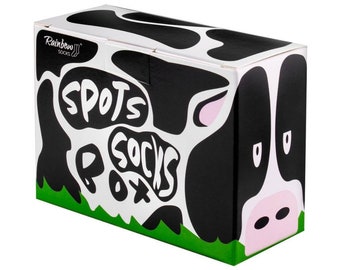 Cow Spots Socks Box 2 Pairs