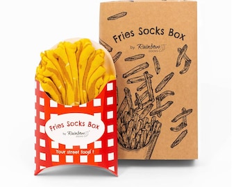Fries Socken Box - Rainbow Socks®