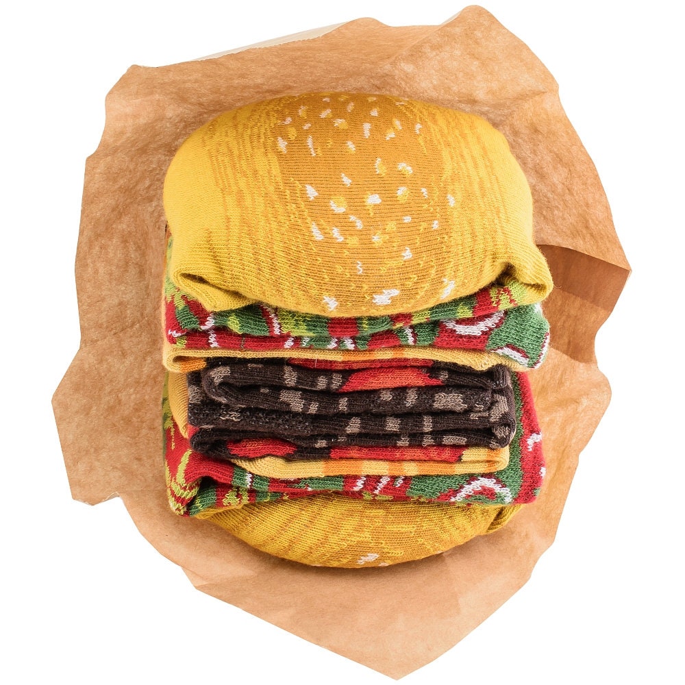 Smelly Burger Chaussette Ensemble Cadeau 