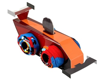 Rennwagen-Sockenbox - Rainbow Socks®