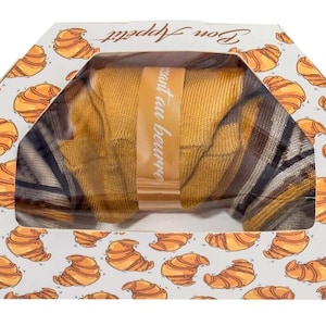 Butter Croissant Socks Box - Rainbow Socks®