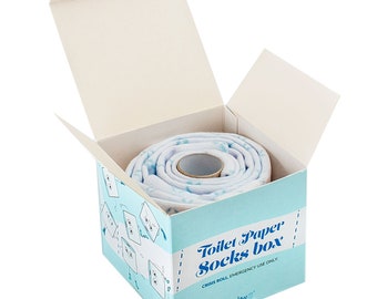 Toilettenpapier Socken Box - Rainbow Socks®