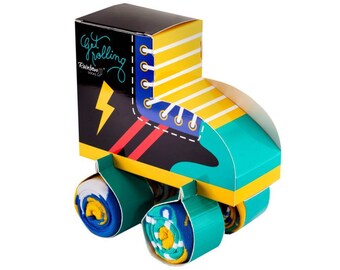 Rollschuh Socken Box - Rainbow Socks®