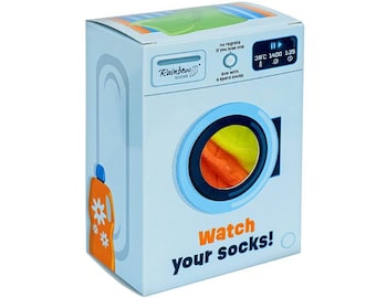 Watch Your Socks - Waschmaschinen-Sockenbox - Rainbow Socks®