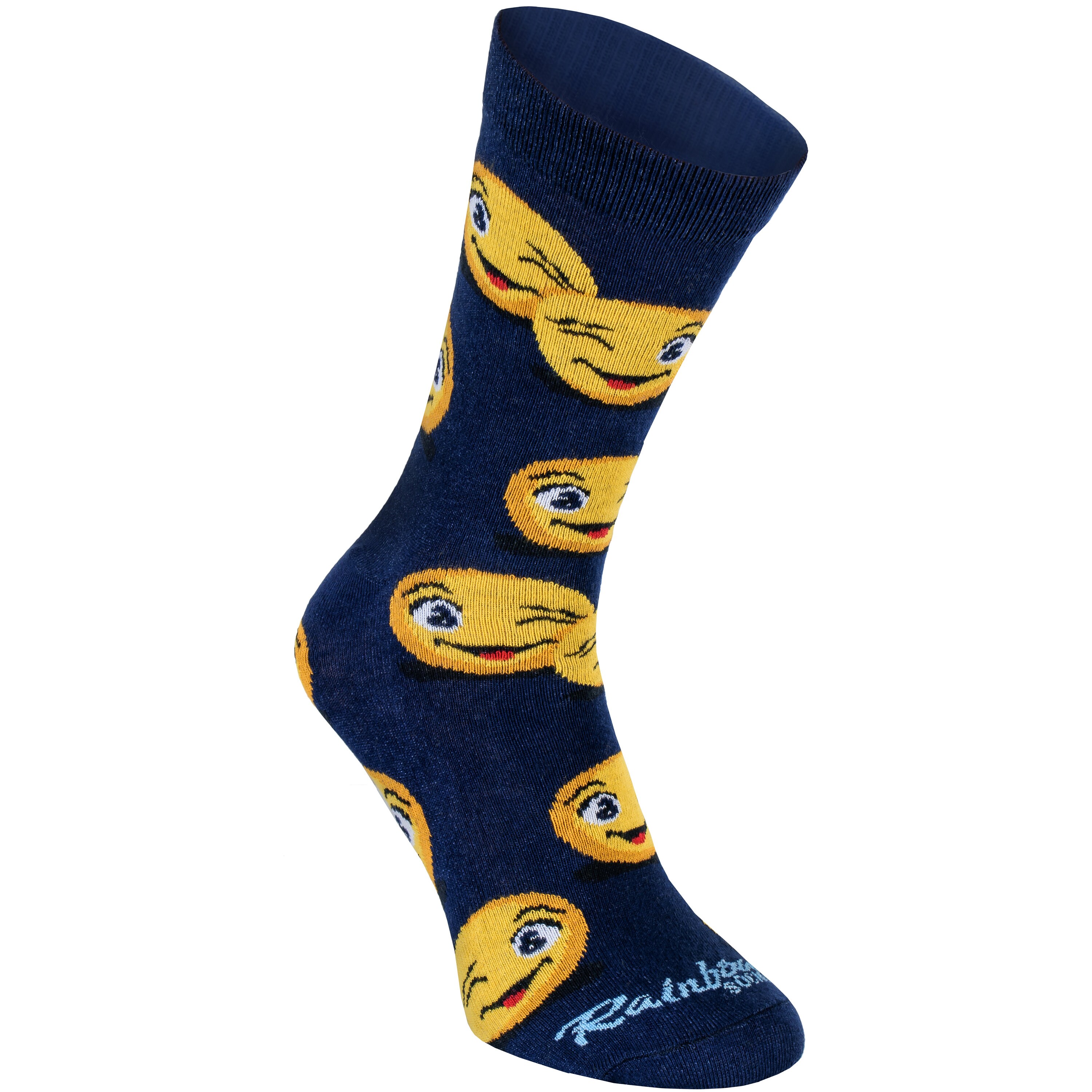 Emoji Socks Box 3 Emoticon Pairs by Rainbow Socks Great Etsy