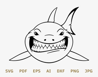 Shark Teeth Svg Etsy