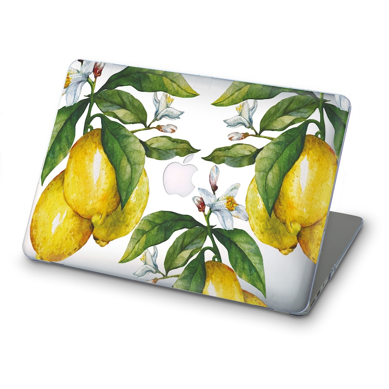 Lemons Case Pro 16 Inch Cover Apple Macbook Air 13 Inch Case New Macbook Pro 13 Inch Case Fruit Print Design 15 Macbook Pro Case  AC2023