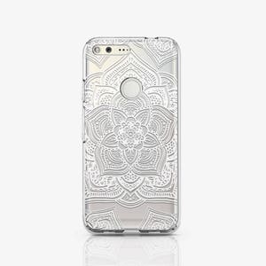 Mandala Case Google Pixel 2 XL Case Lace Google PIxel Case Ornament Google Pixel 2 Case Clear Case Google Pixel Case Pixel XL 2 Case AC1511