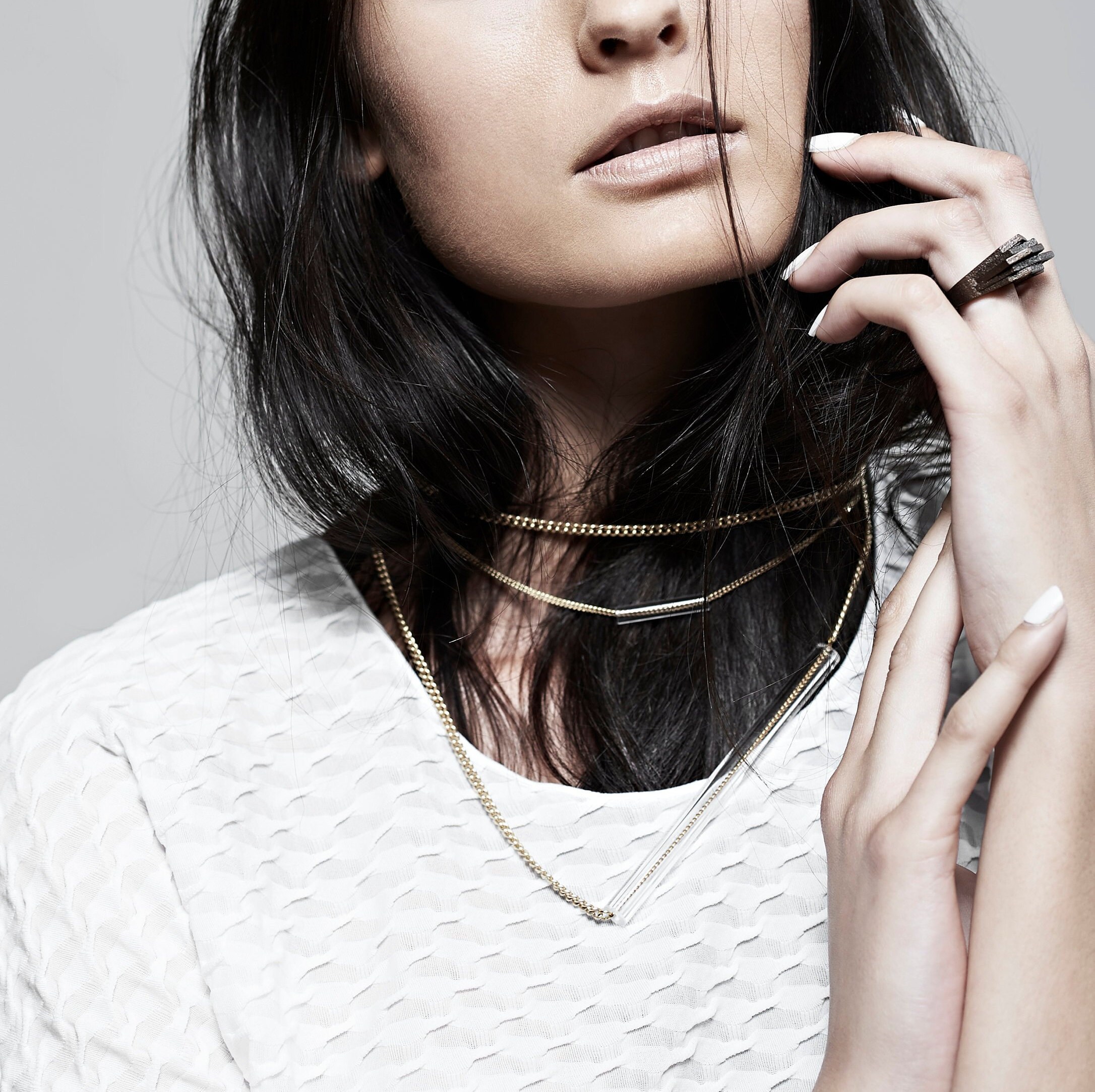 Bronze Steel Ring, 3D Printed Jewelry, Abstract Ring, Steampunk Ring ...