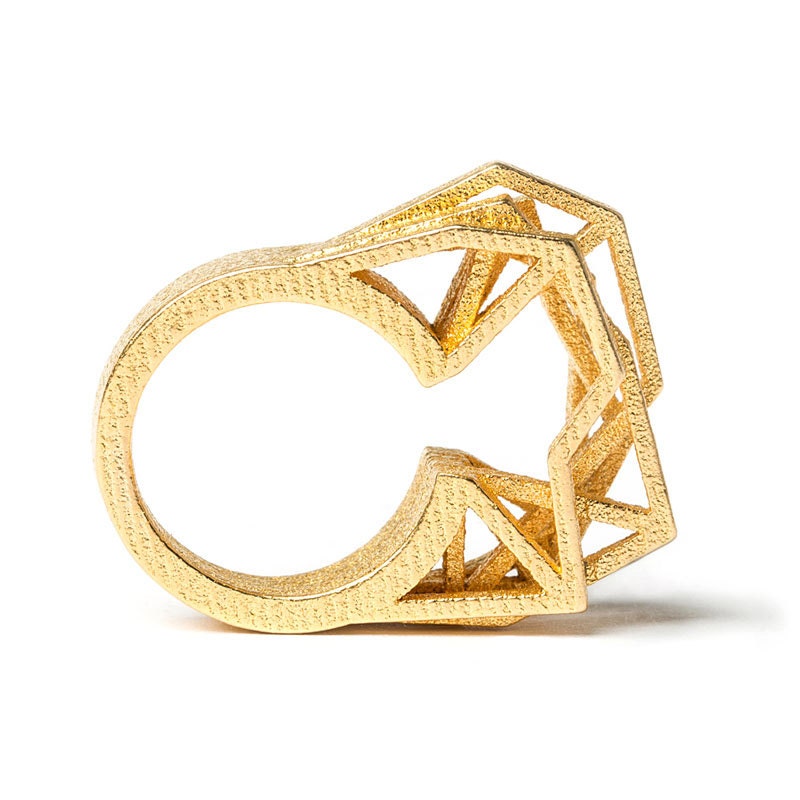 Louis vuitton LV ring men man gems 3D model 3D printable