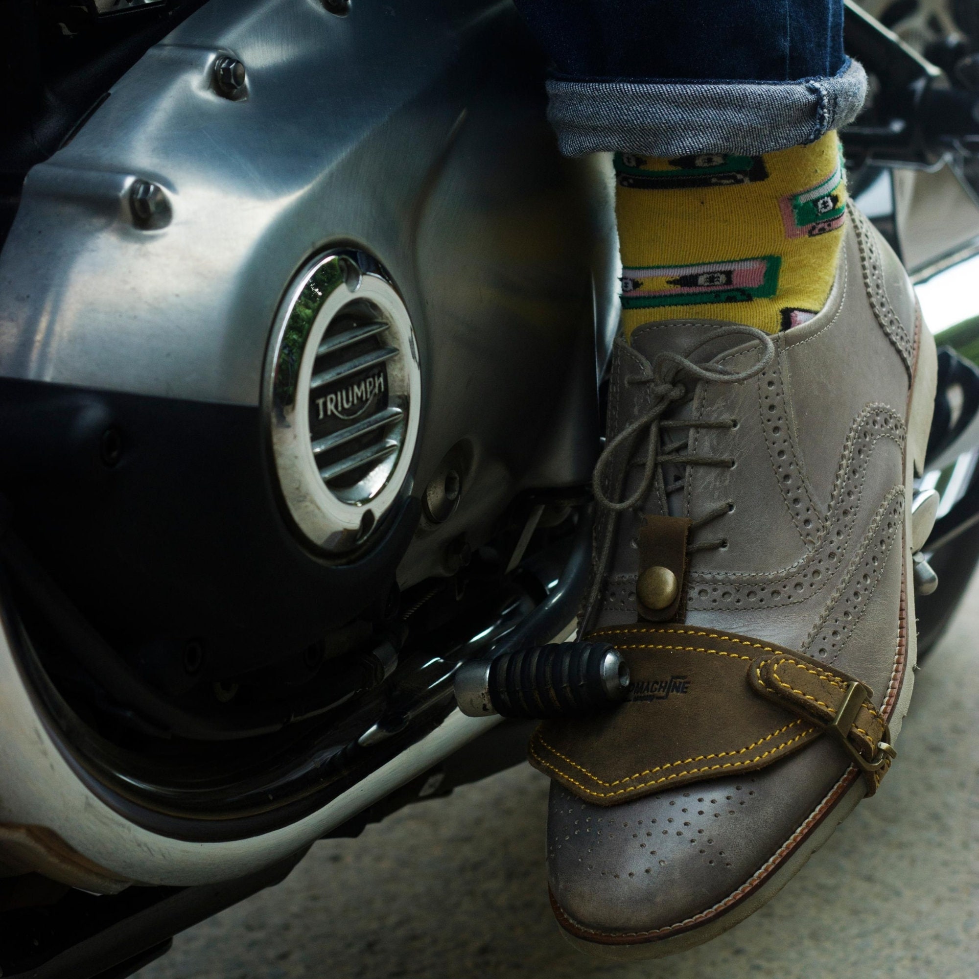 Protecteur de chaussure de moto - - Protection du levier de vitesse de moto  - Engrenage de moto
