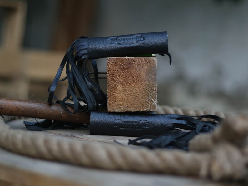 Leather Motorcycle Tassels Frills Black for Harley Davidson Etsy