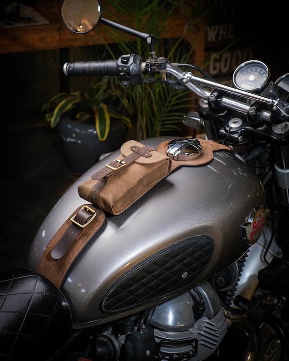 Royal Enfield Interceptor, Bear & GT 650 Genuine Leather Vertical