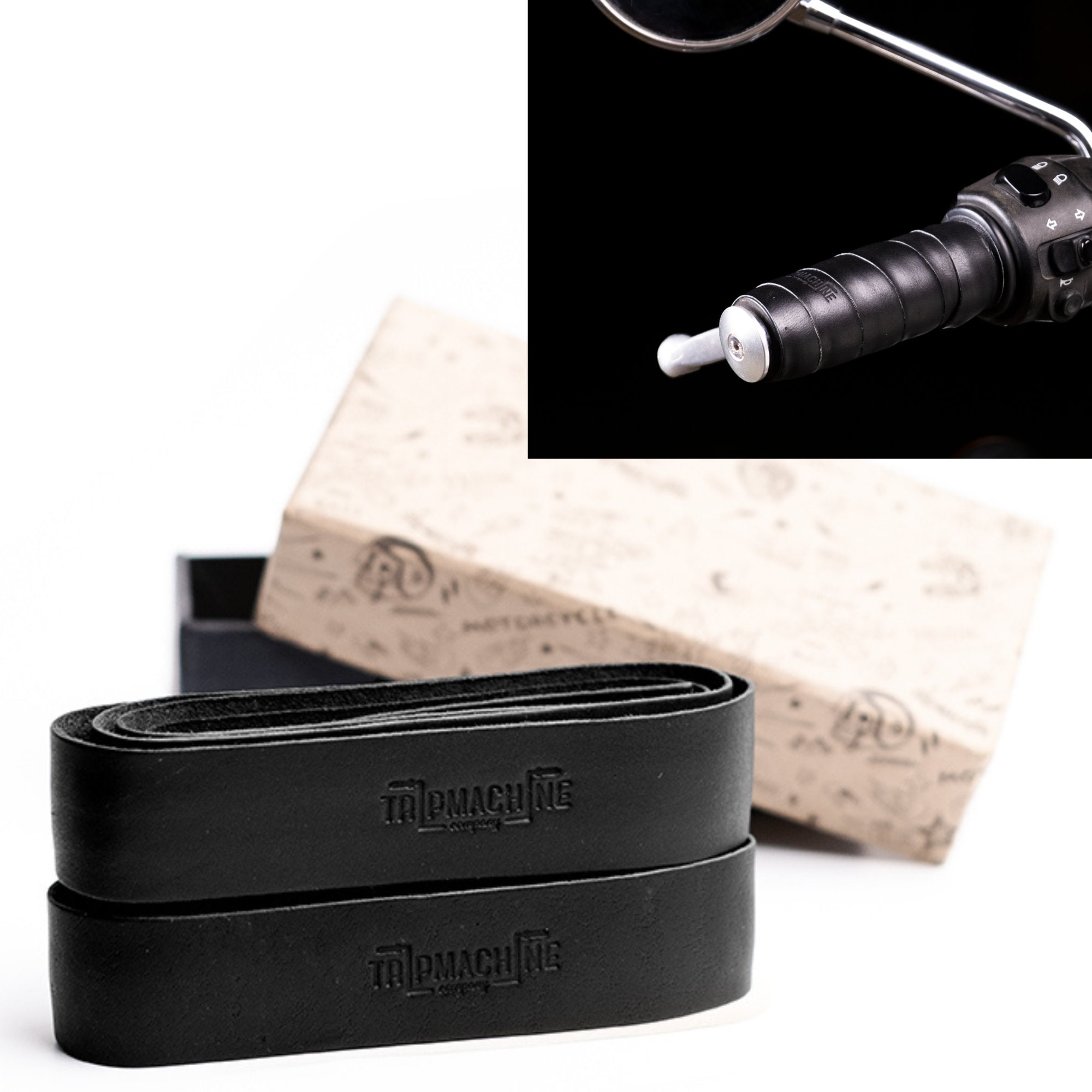 Machine Company Trip Machine Motorcycle Leather Grip Wraps