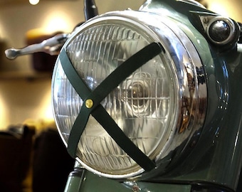 Vollleder Scheinwerfer X | Universelles Fahrradlicht-Zubehör | Einfach zu installieren, von Trip Machine Company