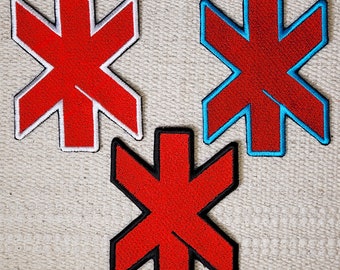 CyberPunks-inspired Iron On Embroidered PATCH. Trauma Team Logo. Patch for Cosplay Costume, Jackets and Backpacks.