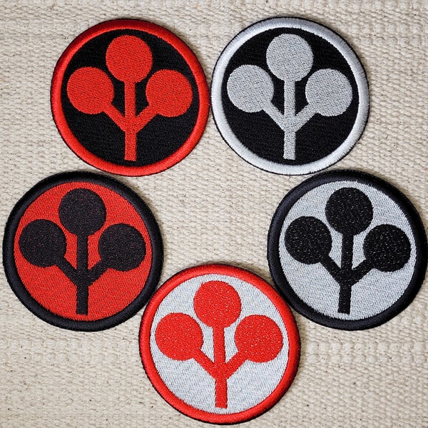 Cyber Punk Arasaka Iron On Embroidered PATCH. Logo Patch for Cosplay Costume, Jackets and Backpacks.