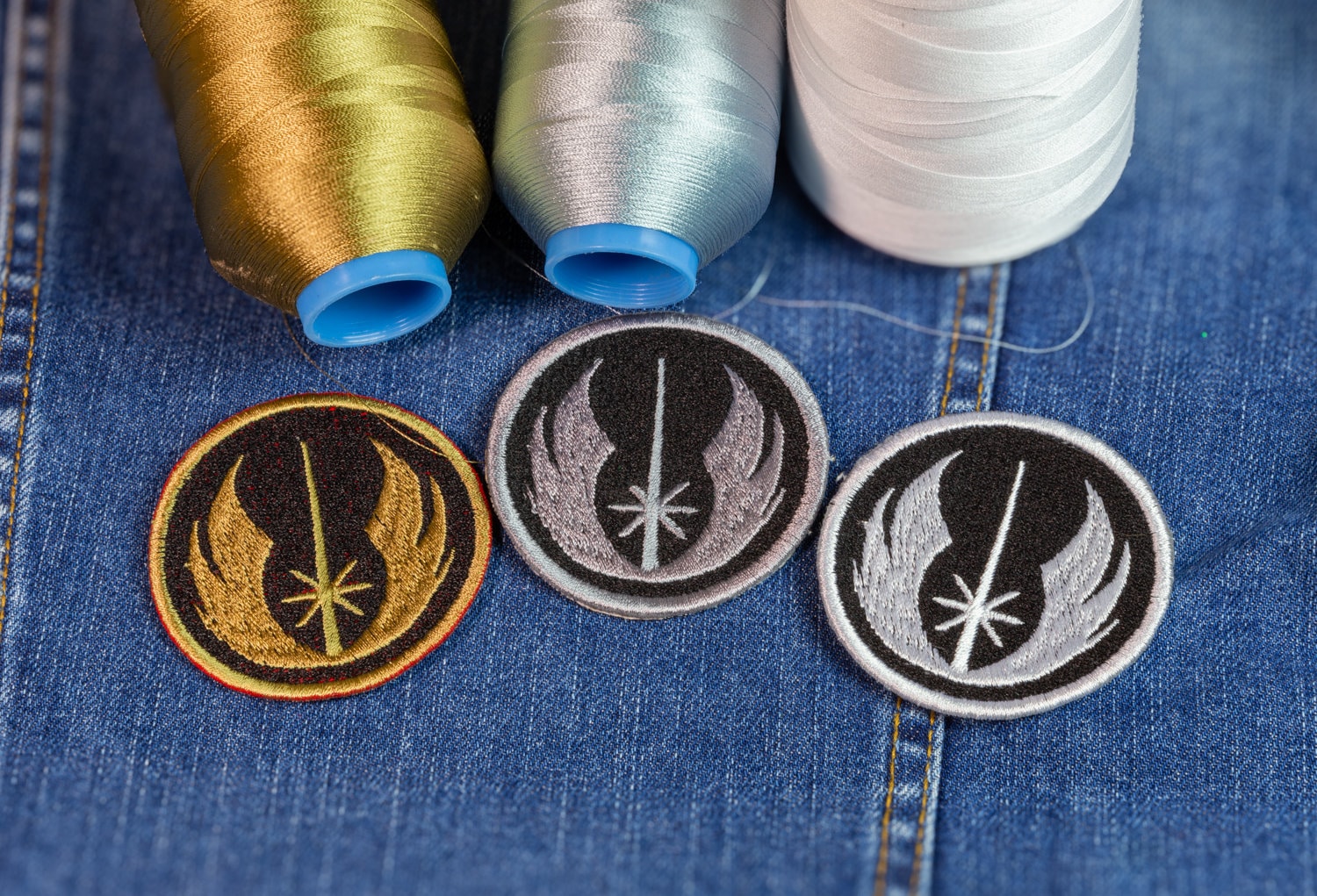 Disney Movie Star Wars Patches for Clothing PVC Hook Loop Fabric Cloth  Sticker T-Shirt Jackets