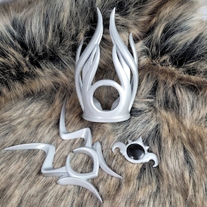 SHADOWHEARTS Cosplay ACCESSORY SET. Baldur-City inspired cosplay costume. 3D Print - Made to Order.