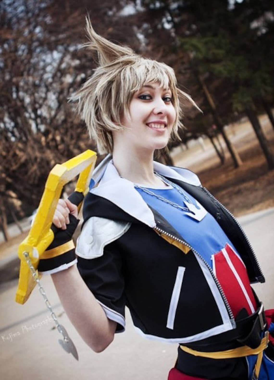 Kingdom Hearts Sora Cosplay Costume. Keyblade Sword. Cosplay Etsy