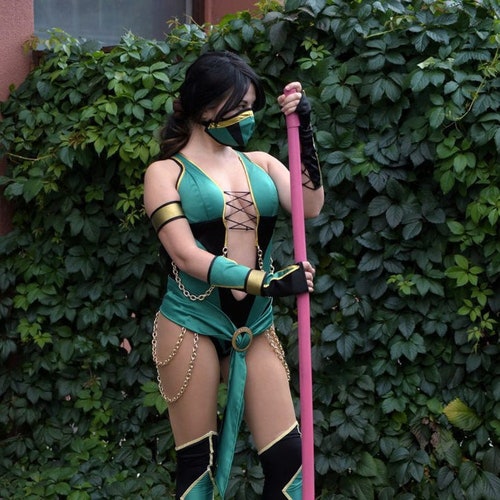 Jade Mortal Kombat Cosplay Costume. Adult Halloween Party - Etsy