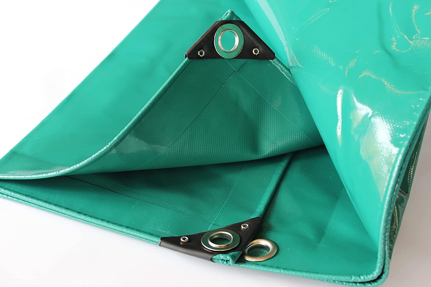 Super Heavy Duty Tarp 20.5 Oz, Grommets 13' X 8', Green Etsy