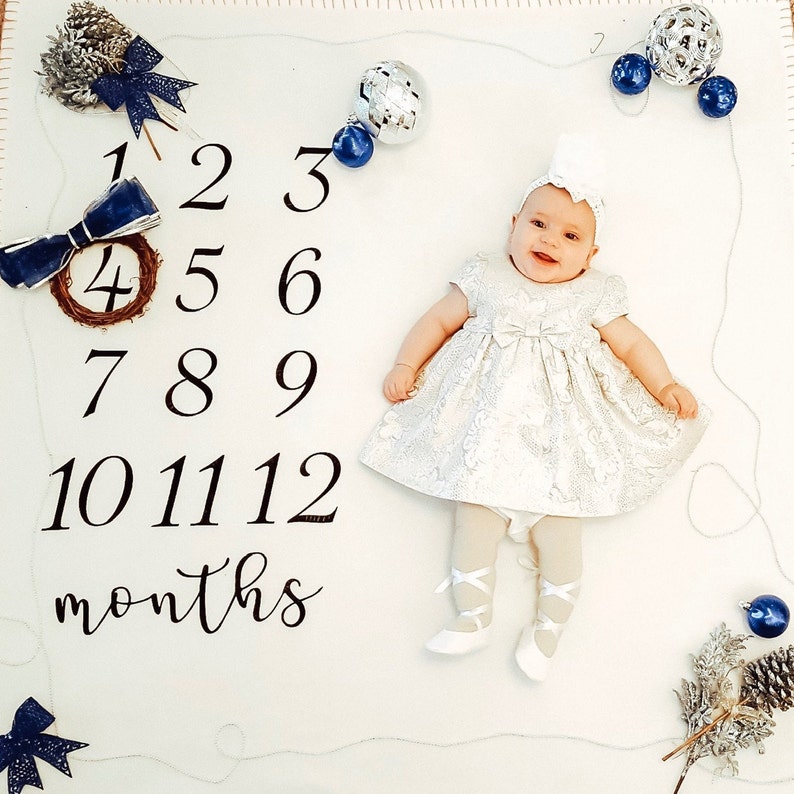 Baby Milestone Blanket