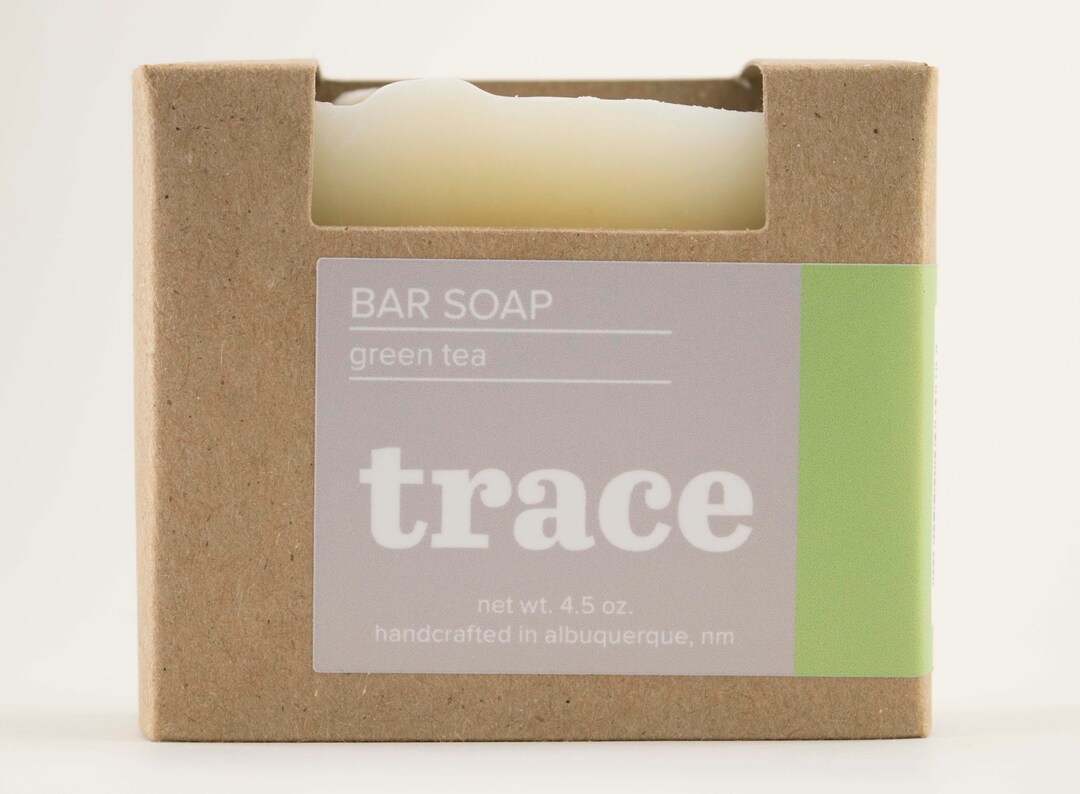 Green Tea Soap / Unscented Soap / Natural Soap / Gentle Soap / Soap for