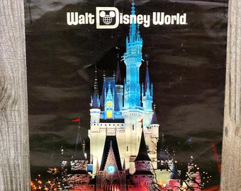 vintage 1983 Walt Disney Travel Co poster