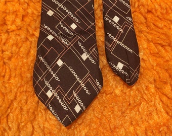 vintage 1970s Gianni Butti silk necktie