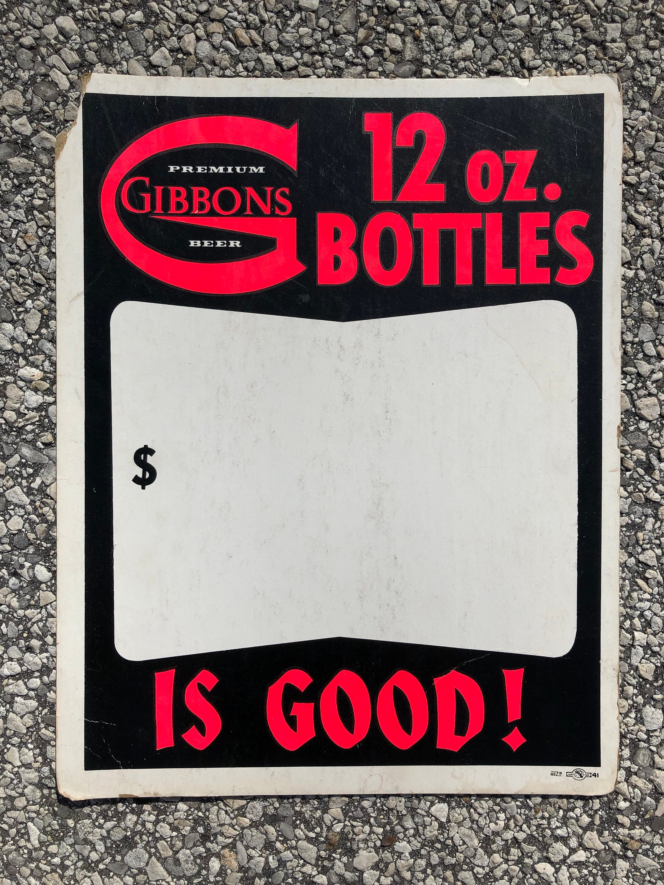 Gibbons Beer for sale Only 3 left at 65