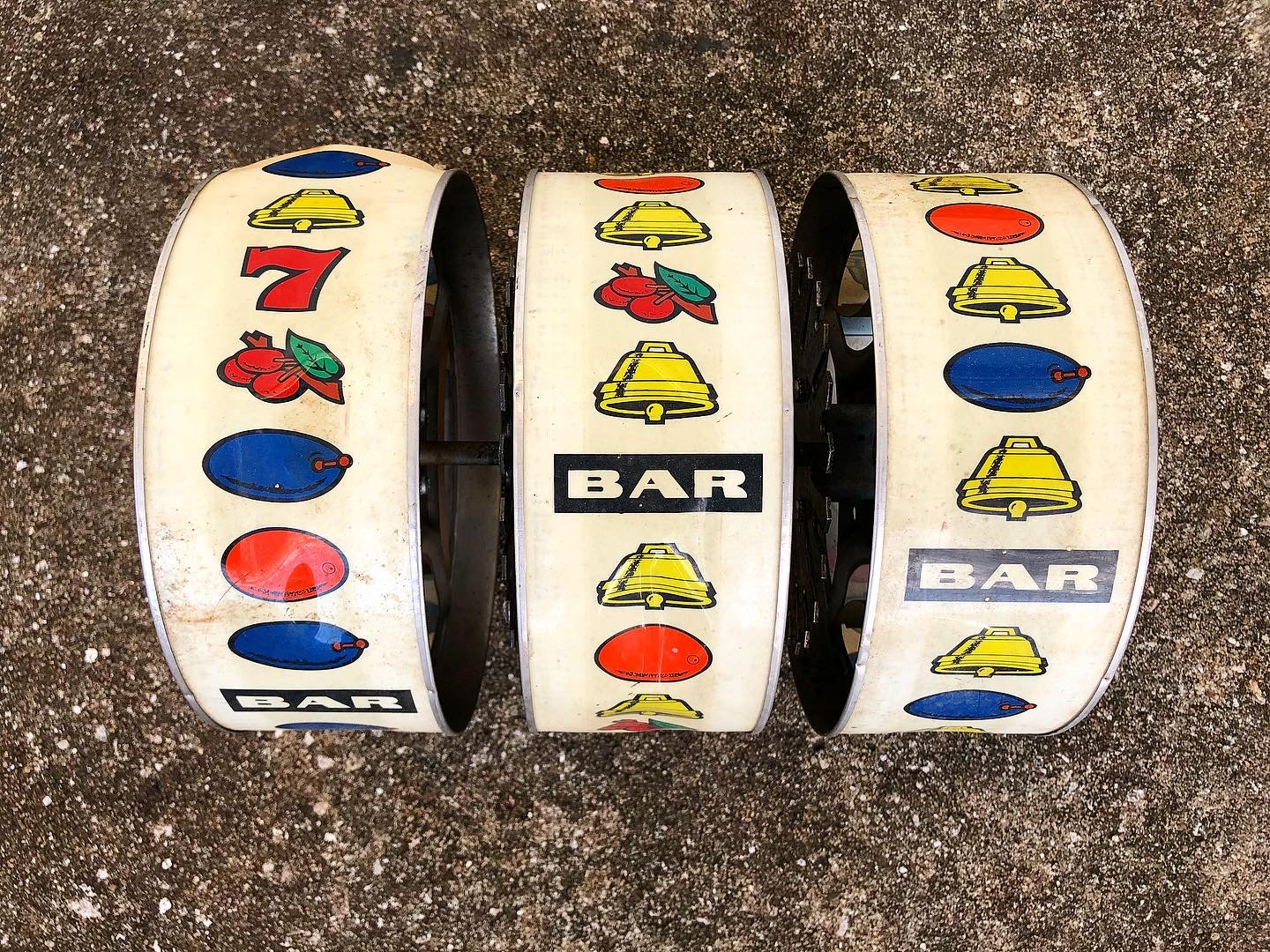 Vintage 1970s Bally Mfg Corp Slot Machine Wheel - Etsy