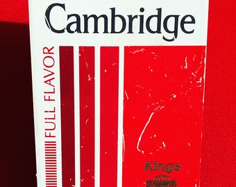 cambridge cigarettes png Vintage 1990s Cambridge Cigarette Take-a-penny-leave-a-penny Display