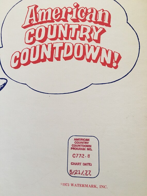 Kix Brooks Country Countdown Chart