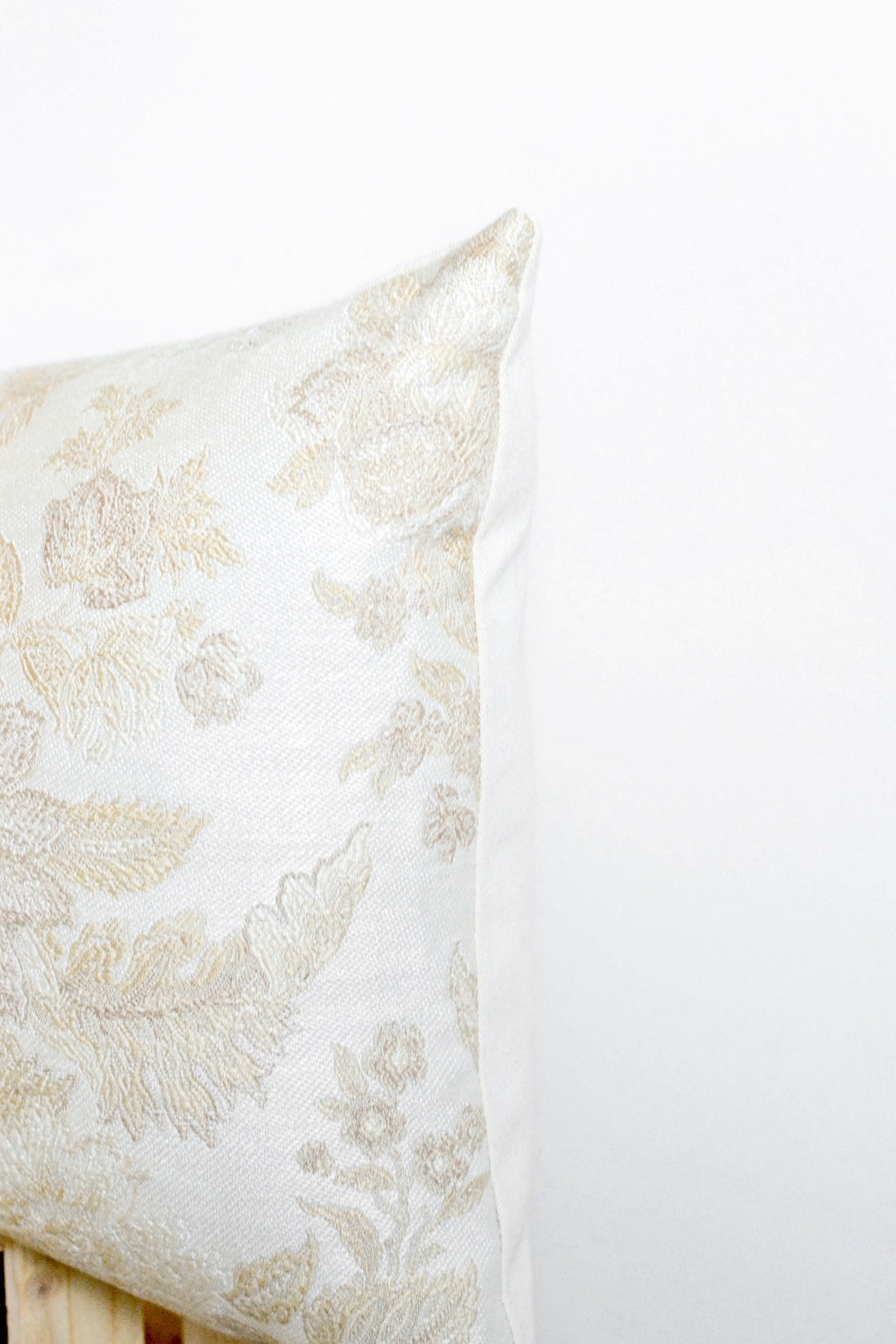 Beige Lumbar Pillow Covers the Oriane Pillow Cover Classic Etsy