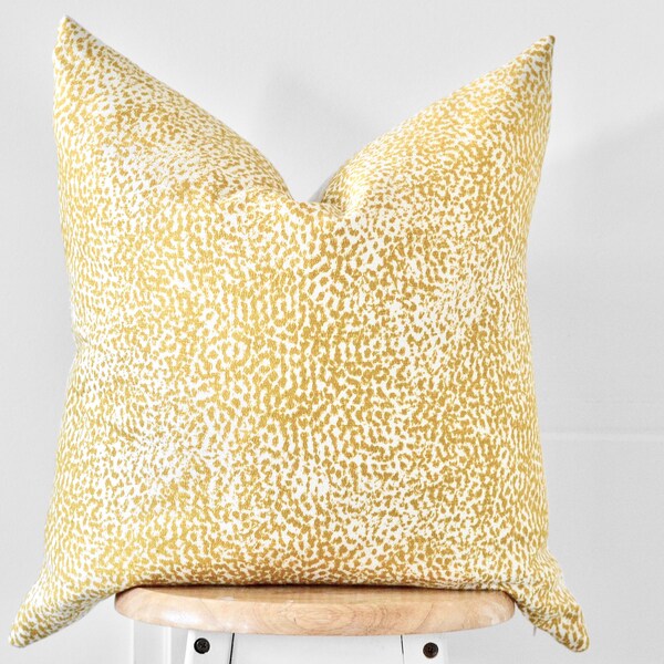 Yellow Grey Pillow Etsy