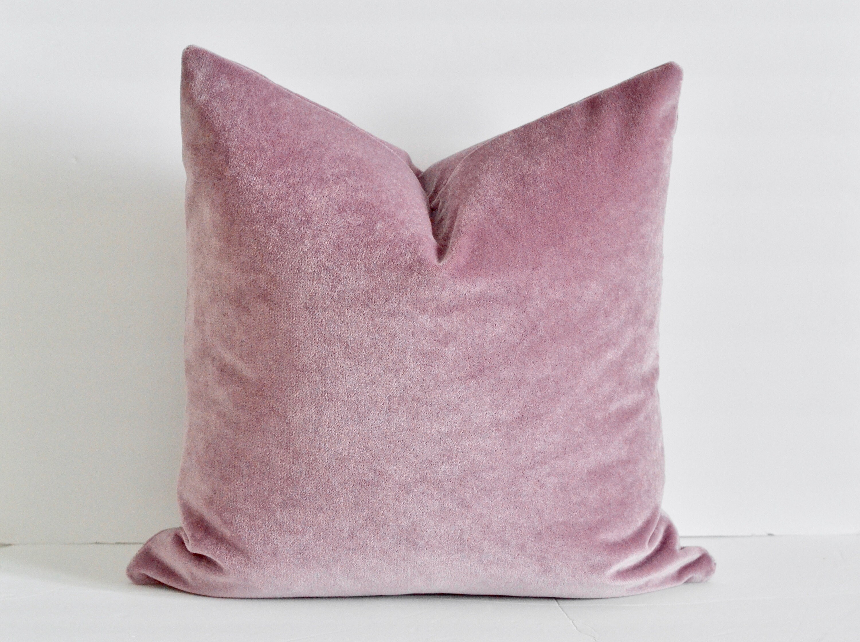  Home Brilliant Pink Pillow Covers 18x18 Set of 2 for